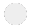 Blank Yard Sign 17 Inch Circle