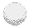 Golf Ball Yard Sign Blank Sponsor 18 Inch Starting at $2.99 FREE SHIPPING
