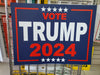Trump 2024 for President Yard Sign 24x18