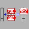 Super Heavy Duty Estate Sale Sign
