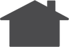 Blank House Shaped Yard Sign Large