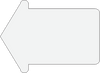 Blank Yard Sign Large Arrow Shaped