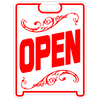OPEN Sign Sandwich Board~Free Standing~Weather Proof~High Visibility