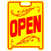 OPEN Sign Sandwich Board~Free Standing~Weather Proof~High Visibility