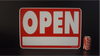 Open/Closed Sign LARGE~FREE SHIPPING