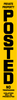 NO TRESPASSING Sign/Pack JUMBO Yellow Posted PRIVATE PROPERTY $1.66 FREE SHIPPING