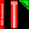 3 Pack Red, White, Blue Score keeper boards