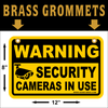 4 Pack SECURITY Sign Bundle